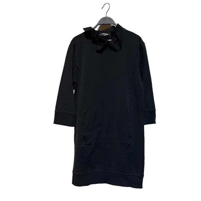 DSQUARED2/LS Dress/XS/Cotton/BLK