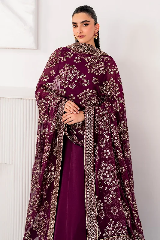 EMBROIDERED CHIFFON UC-3057