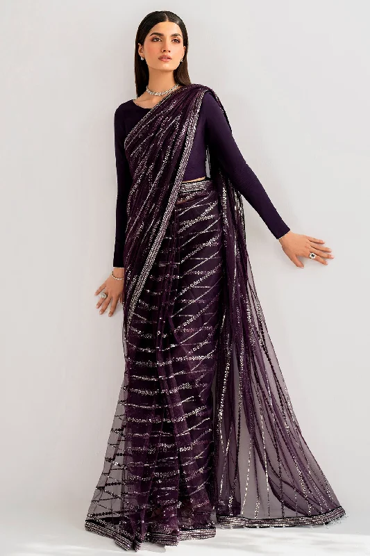 Embroidered Raw Silk UR-7026