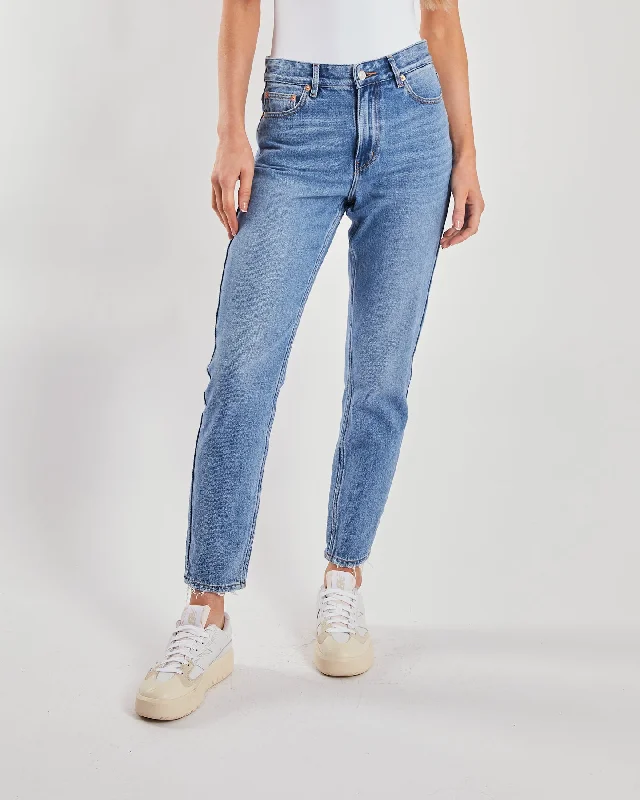 Florrie Mom Jean Summer Blue