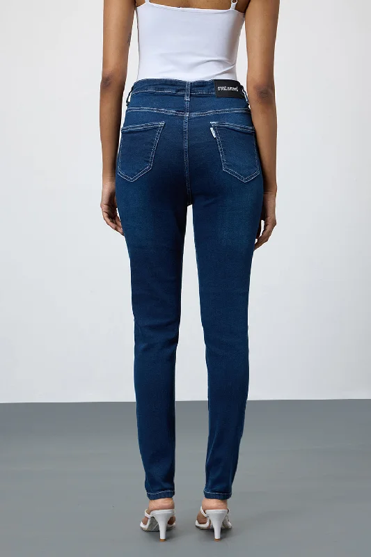 Slim Dusk Dark Blue Skinny Leg Jeans