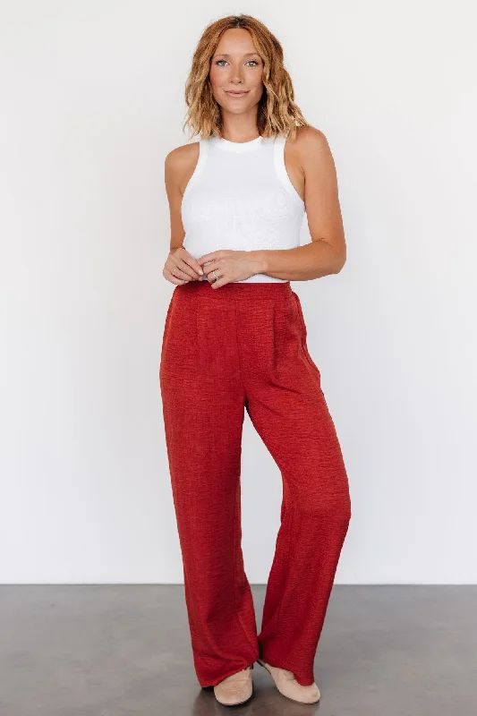 Tuscany Pants | Rust