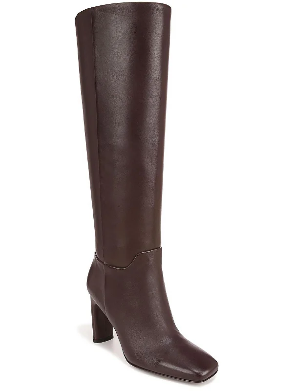 Flexa High Womens Leather Narrow Calf Knee-High Boots