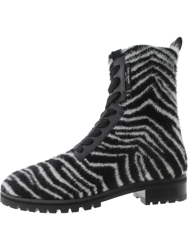 Merigue Womens Combat & Lace-up Boots