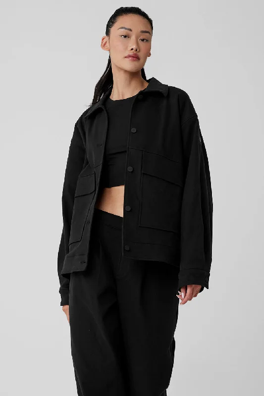 Unisex One Up Jacket - Black