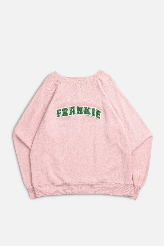 Frankie Upcycled Varsity Sweatshirt - S