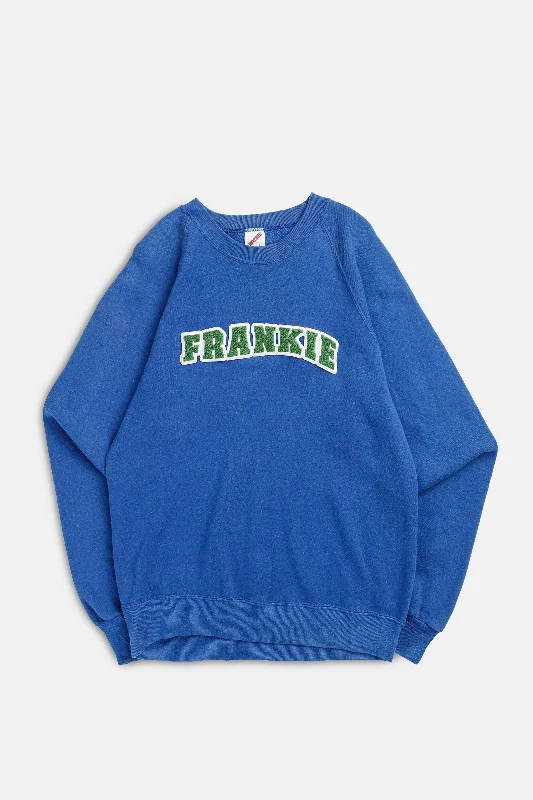 Frankie Upcycled Varsity Sweatshirt - S, XL