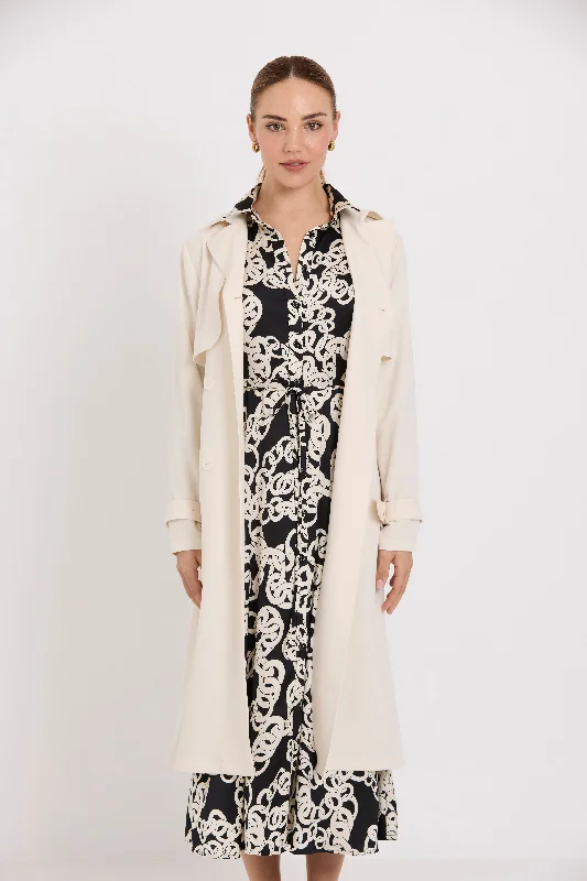 Trench Coat | Ivory