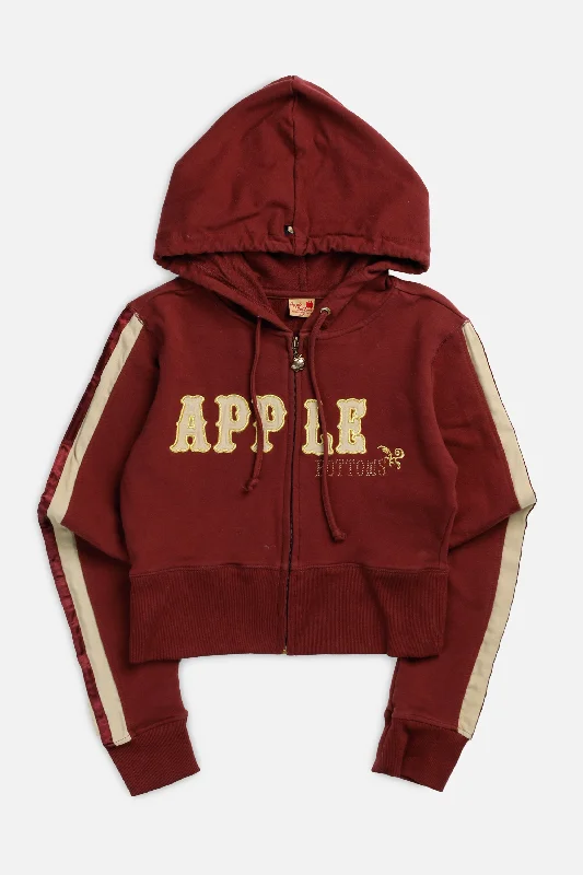 Vintage Apple Bottoms Zip Sweatshirt - S