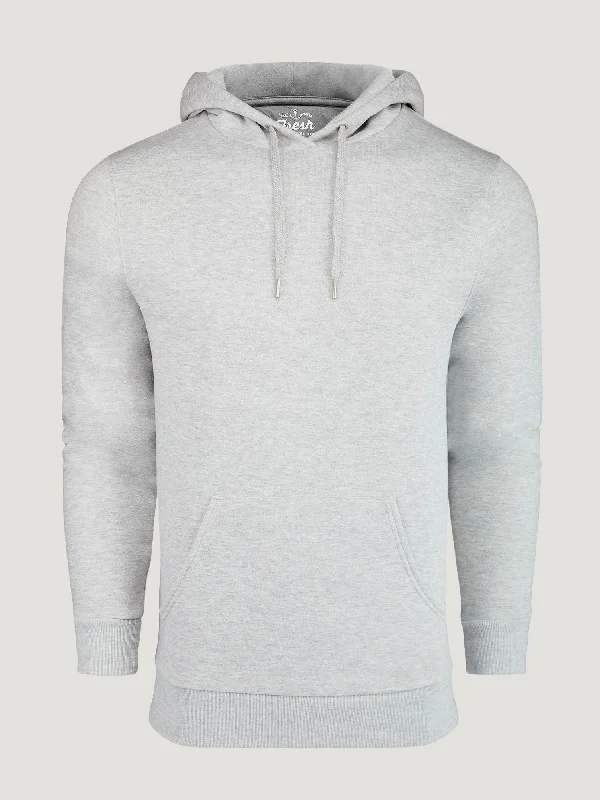 Heather Grey Pullover Hoodie