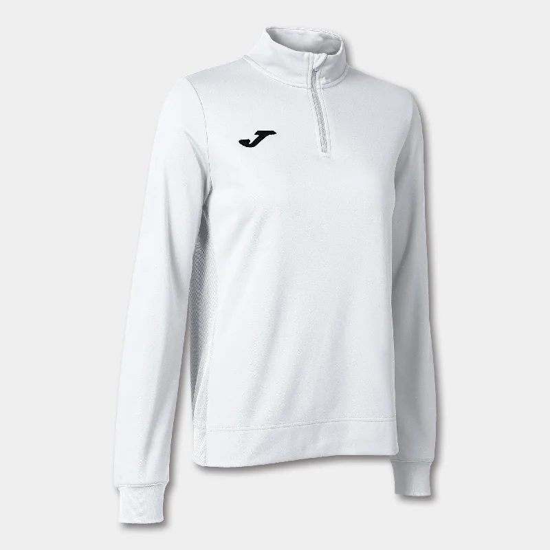 JOMA Ladies Winner II Half Zip -WHITE