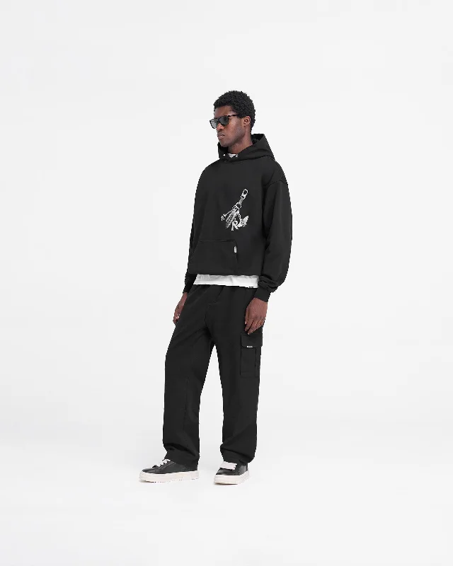 Keys To The Club Hoodie - Jet Black