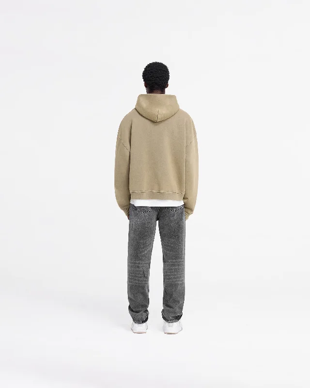 Rep Applique Hoodie - Fawn