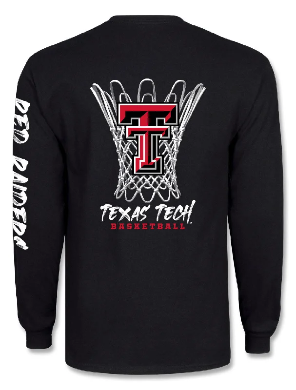 Texas Tech ""Basketball Splash"" Long Sleeve Shirt