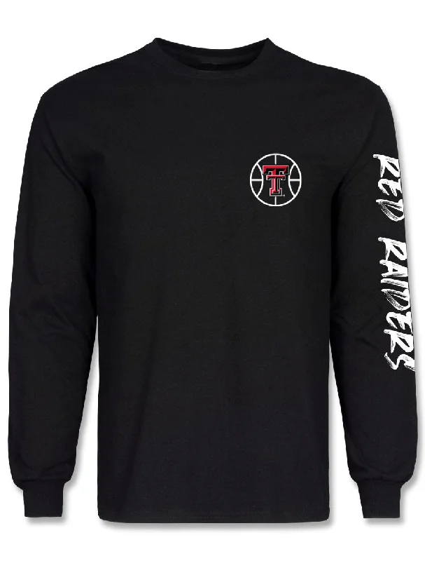 Texas Tech ""Basketball Splash"" Long Sleeve Shirt