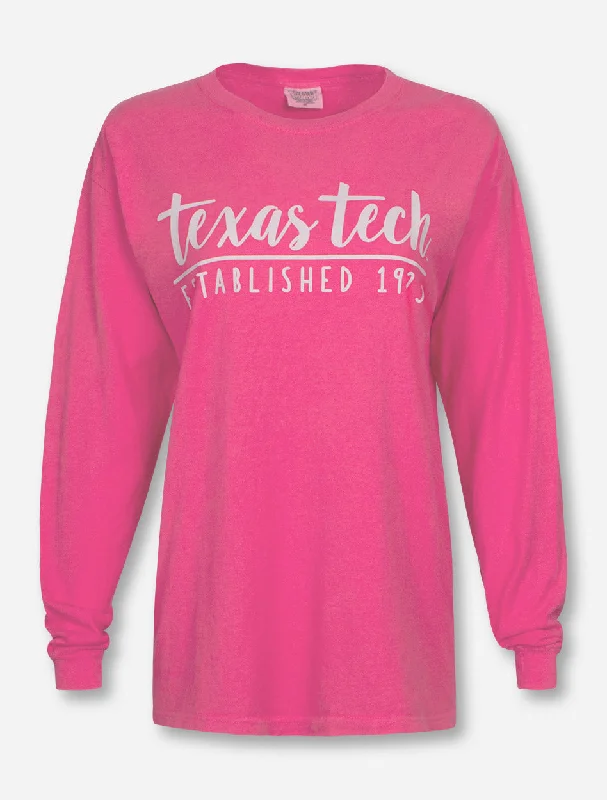 Texas Tech Red Raiders Color Script Long Sleeve Shirt