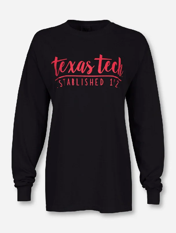 Texas Tech Red Raiders Color Script Long Sleeve Shirt