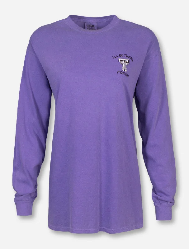 Texas Tech ""The One Where We Wreck 'Em"" Violet Long Sleeve