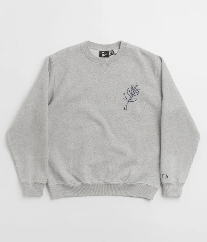 by Parra Duck Attack Crewneck Sweatshirt - Heather Grey