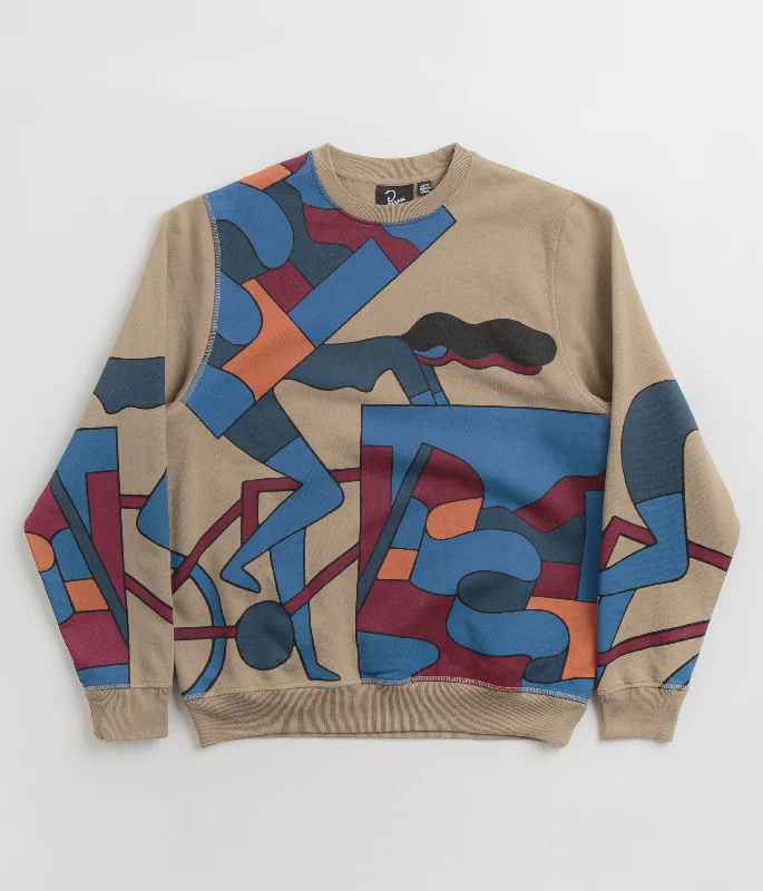 by Parra Etappe 17 Crewneck Sweatshirt - Mushroom