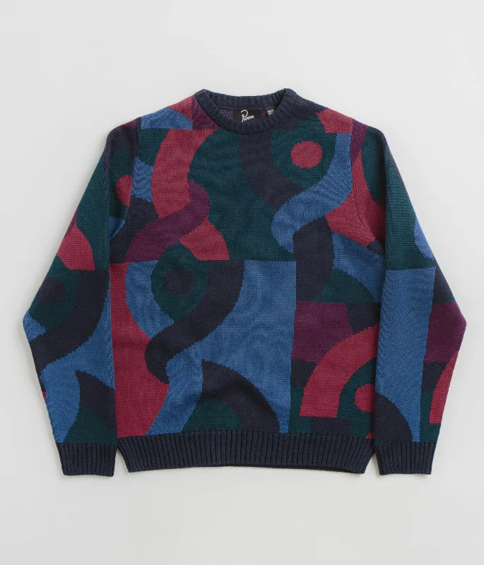 by Parra Knotted Knitted Sweatshirt - Multi