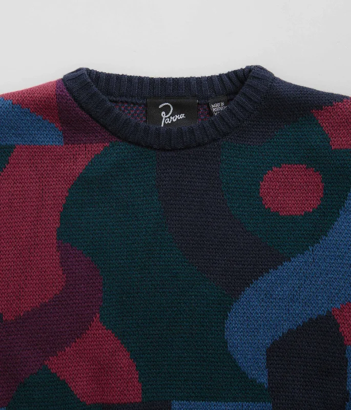 by Parra Knotted Knitted Sweatshirt - Multi