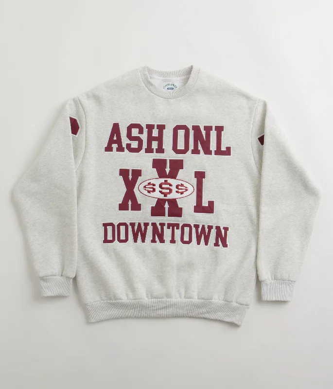 Cash Only Authority Crewneck Sweatshirt - Ash