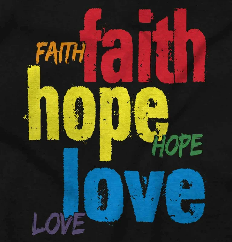 Color Faith Hope Crewneck Sweatshirt