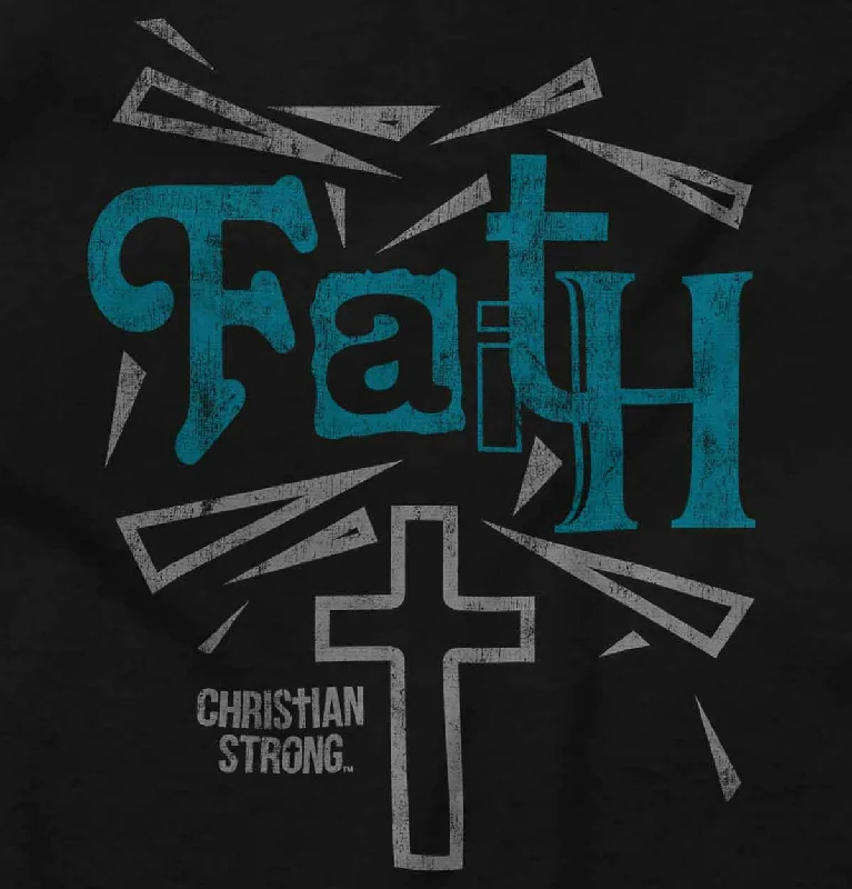 Faith And Cross Ladies T Shirt