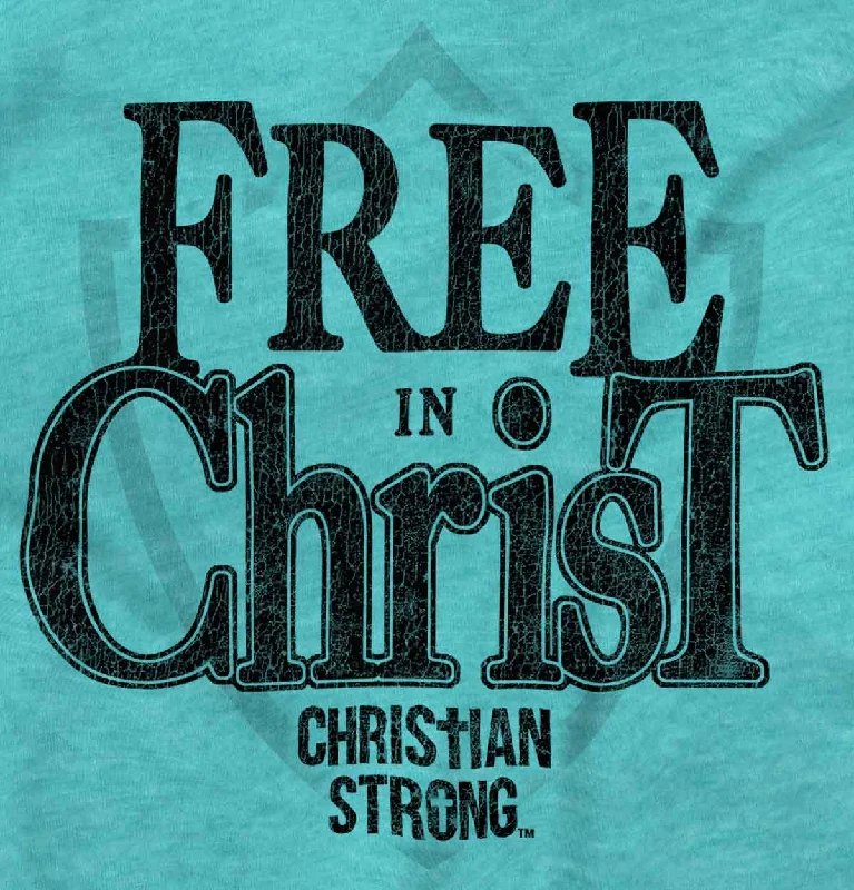 Free In Christ Vintage Fashion T