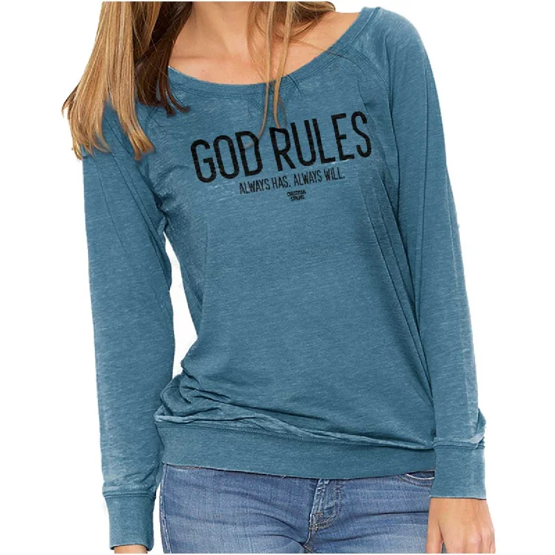 God Rules Vintage Fashion T