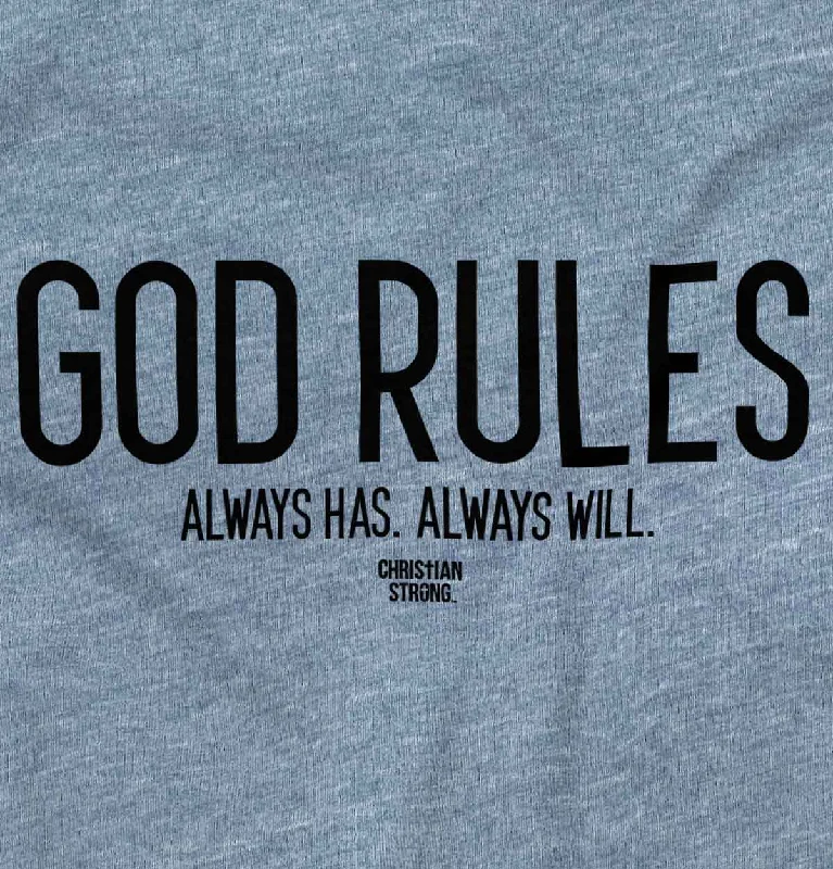 God Rules Vintage Fashion T