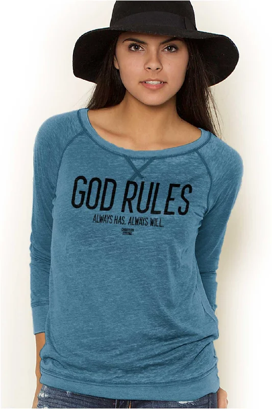 God Rules Vintage Fashion T