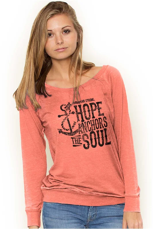 Hope Anchors the Soul Vintage Fashion T