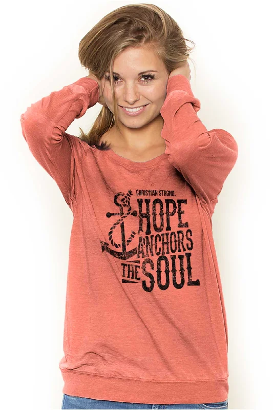 Hope Anchors the Soul Vintage Fashion T