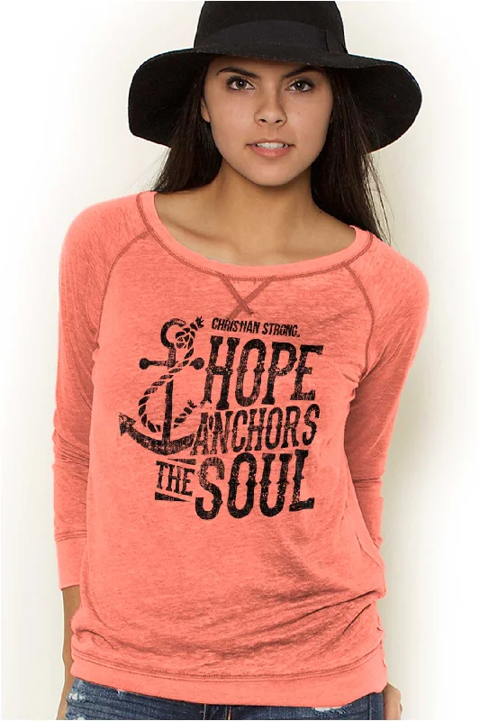 Hope Anchors the Soul Vintage Fashion T