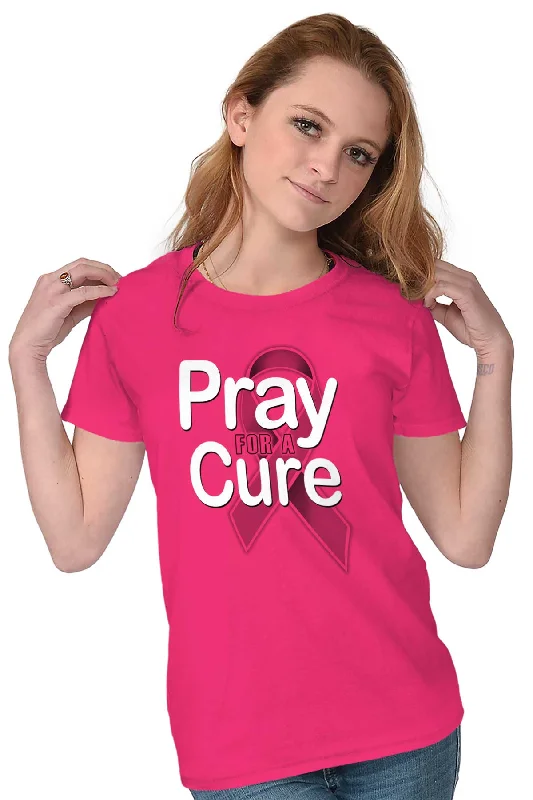 Hope For A Cure Ladies T Shirt