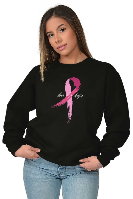 Breast Cancer Awareness Crewneck Sweatshirt