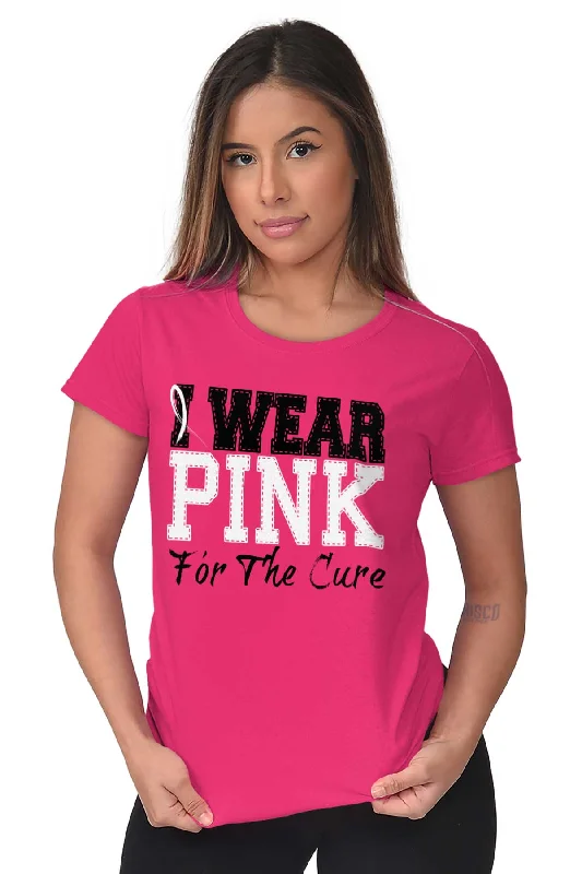 Breast Cancer Awareness Ladies T Shirt