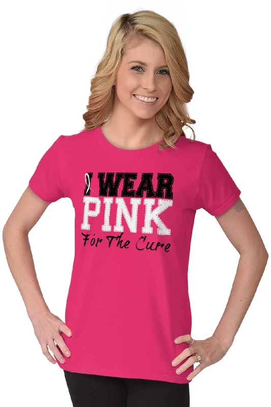 Breast Cancer Awareness Ladies T Shirt