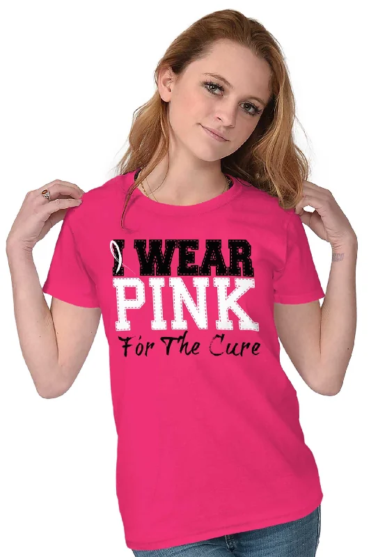 Breast Cancer Awareness Ladies T Shirt