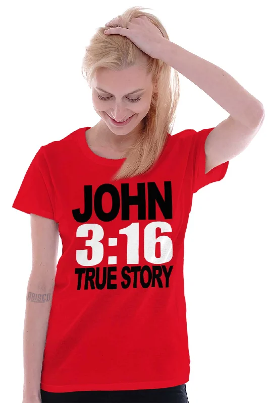 John 3:16 Ladies T Shirt