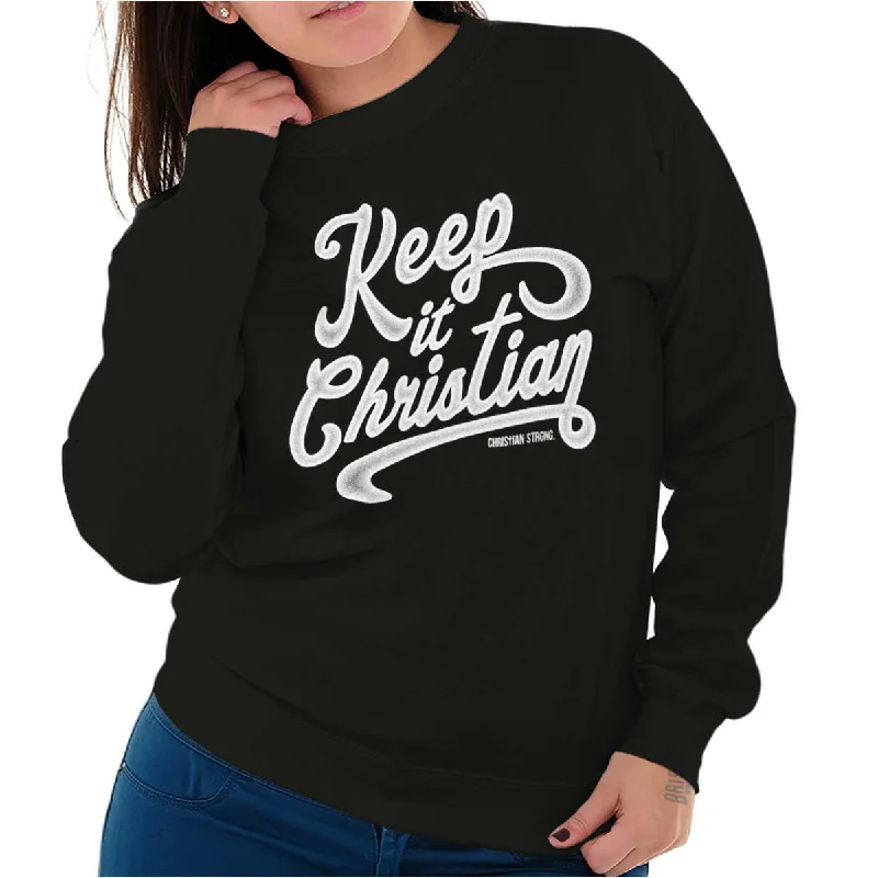 Keeping It Christian Crewneck Sweatshirt