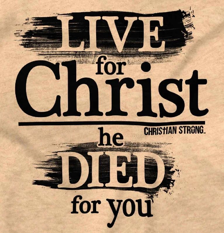 Live For Christ Racerback Tank