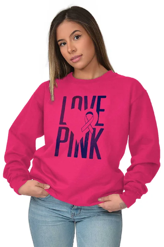 Breast Cancer Awareness Crewneck Sweatshirt