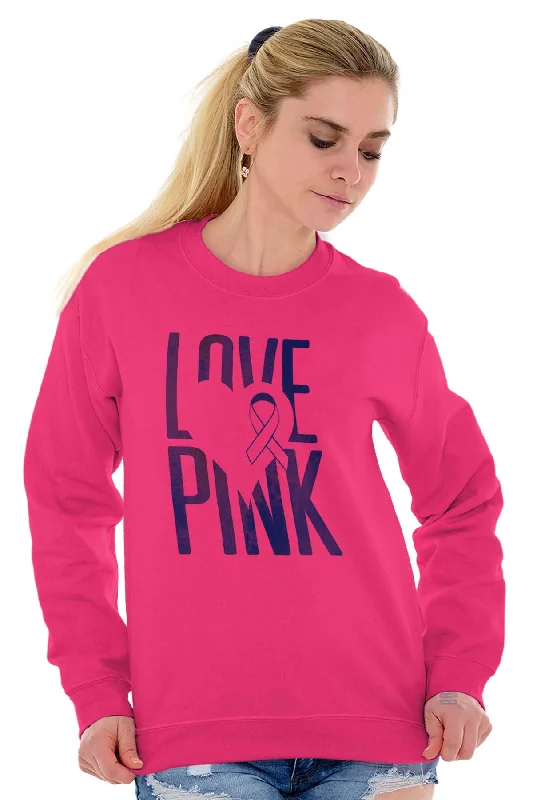 Breast Cancer Awareness Crewneck Sweatshirt