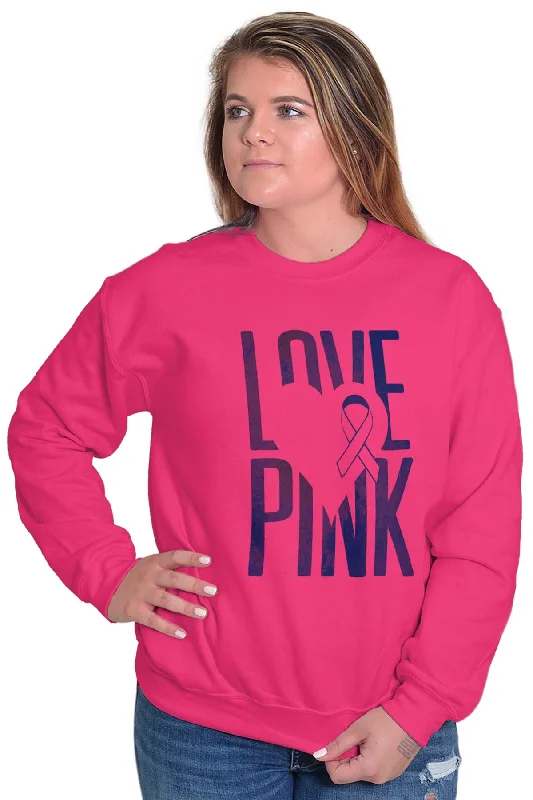 Breast Cancer Awareness Crewneck Sweatshirt