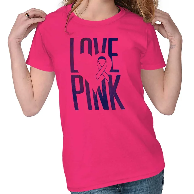 Breast Cancer Awareness Ladies T Shirt