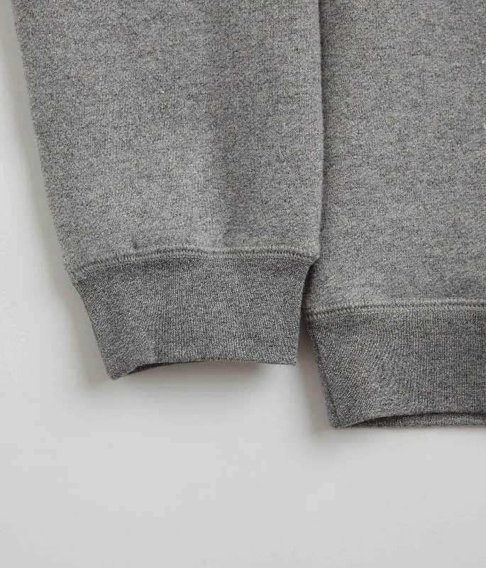 Mollusk Heavy Terry Crewneck Sweatshirt - Heather Grey