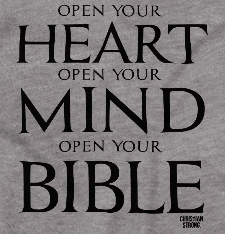 Open Your Bible Vintage Fashion T